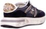 PREMIATA Lage Sneakers Dames Cassie Maat: 38 Materiaal: Suède Kleur: Blauw - Thumbnail 6