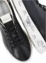 Premiata Zwarte Leren Sneakers Ronde Neus Black Dames - Thumbnail 6