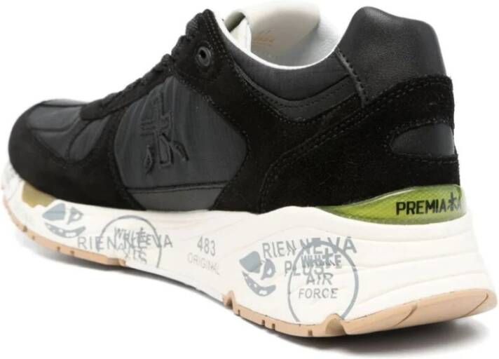 Premiata Zwarte Mase Sneakers Multicolor Heren