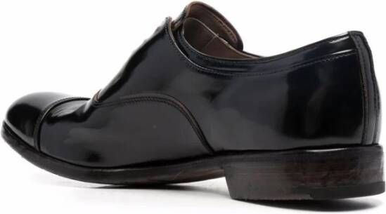 Premiata Zwarte Messing Veterschoenen Black Heren