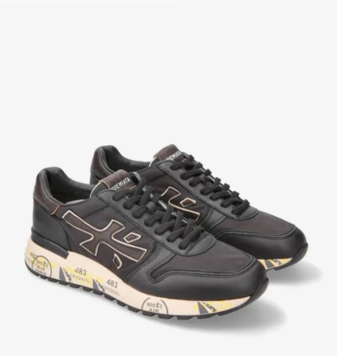 Premiata Zwarte Mick Sneakers Black Heren