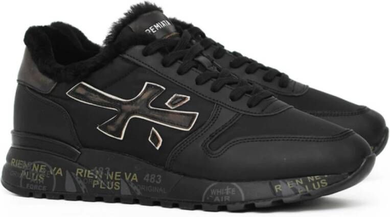 Premiata Zwarte Mick Sneakers Black Heren