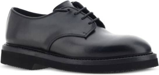 Premiata Zwarte platte schoenen Elegant stijl Black Heren