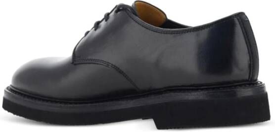 Premiata Zwarte platte schoenen Elegant stijl Black Heren