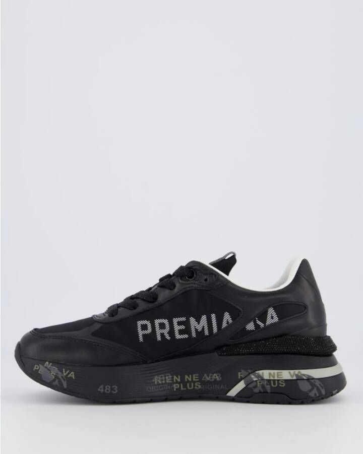 Premiata Zwarte Sneaker voor Dames Black Dames