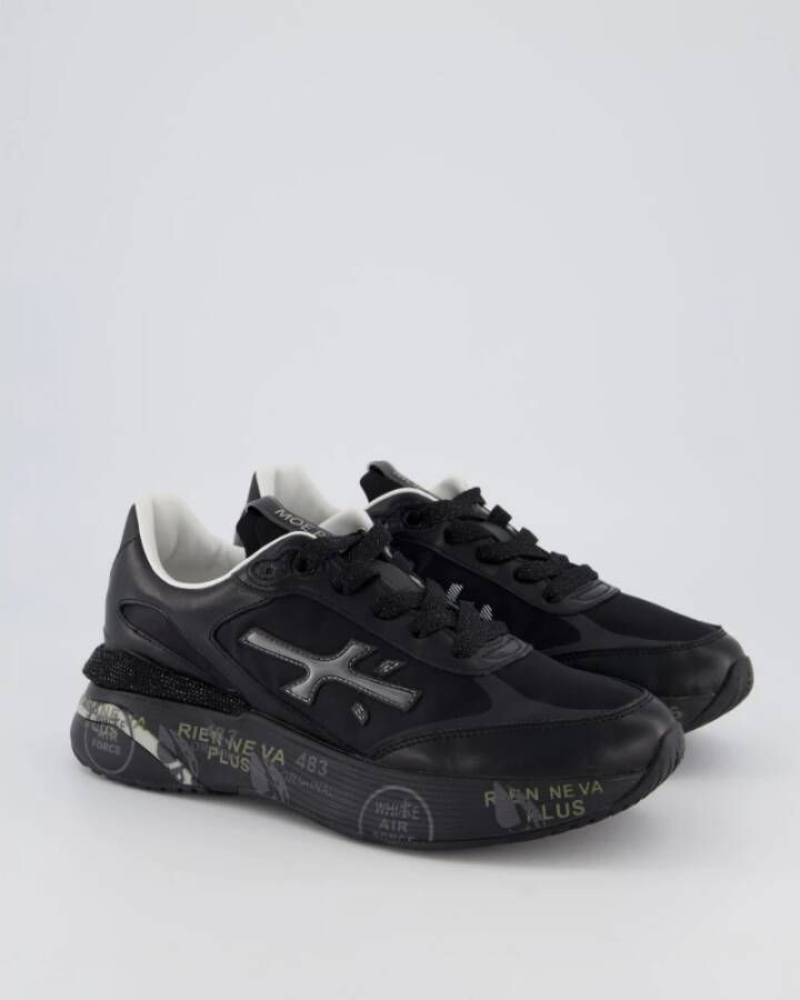 Premiata Zwarte Sneaker voor Dames Black Dames