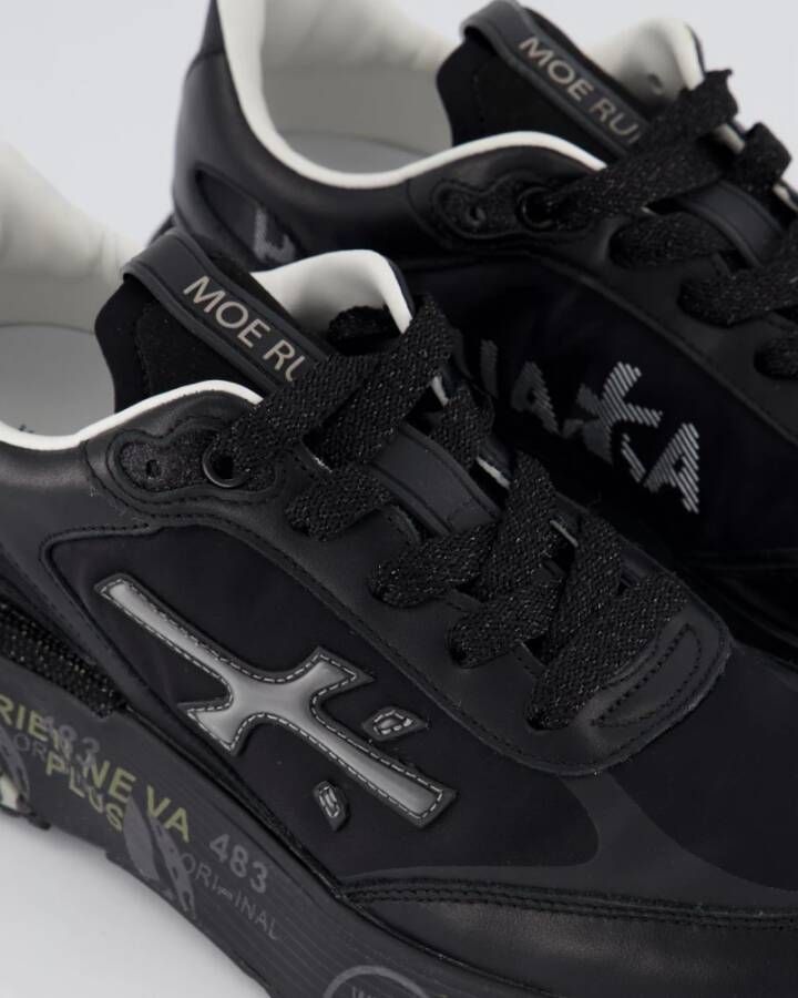 Premiata Zwarte Sneaker voor Dames Black Dames