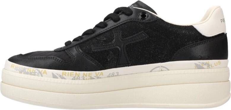 Premiata Zwarte Sneakers Black Dames