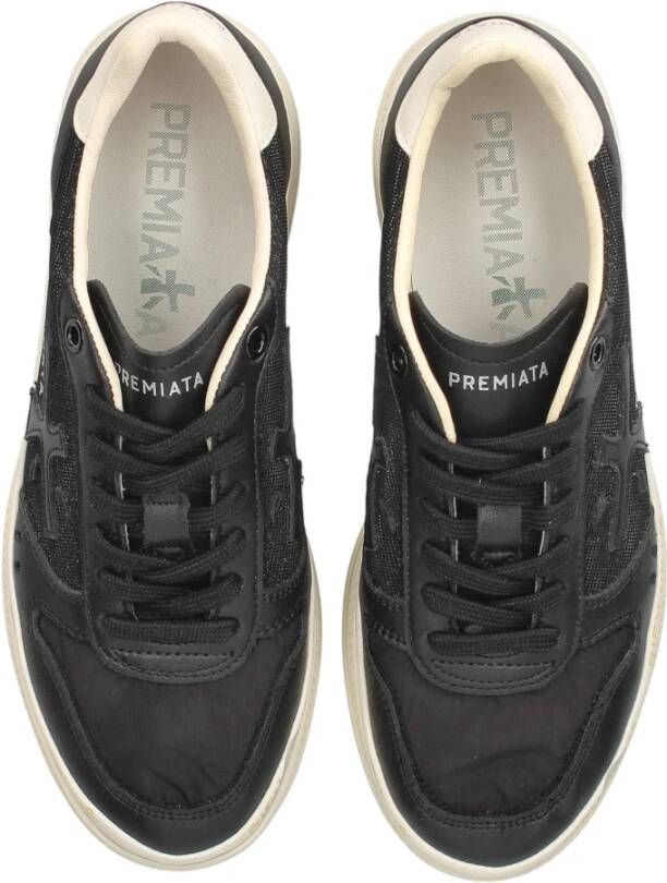 Premiata Zwarte Sneakers Black Dames