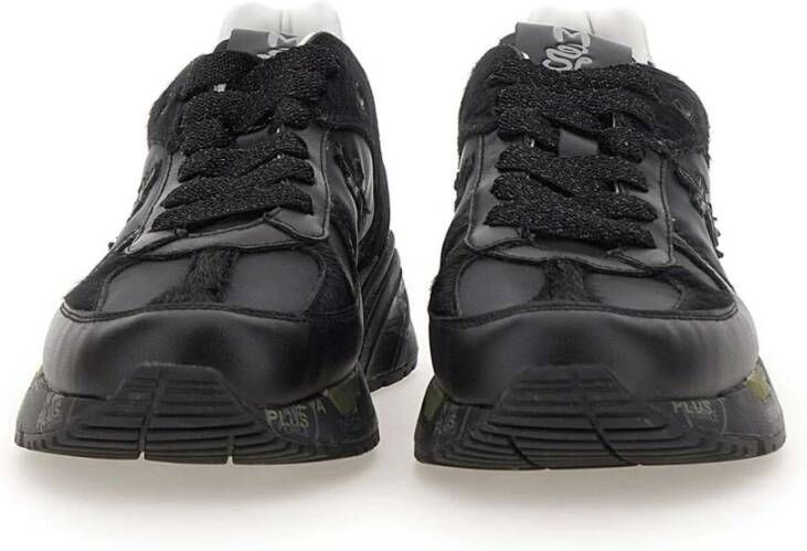 Premiata Zwarte Sneakers Black Dames