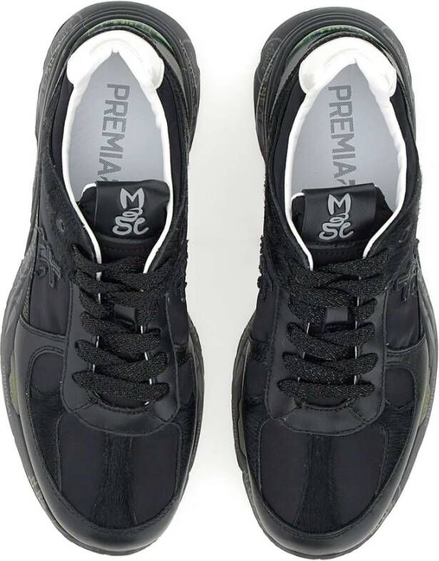 Premiata Zwarte Sneakers Black Dames