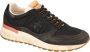 Premiata Zwarte Ergonomische Vetersluiting Sneakers Black Heren - Thumbnail 2