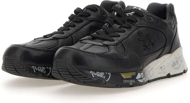 Premiata Zwarte Sneakers Black Heren