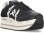 Premiata Zwarte Sneakers met Contrasterende Details Black Dames - Thumbnail 3