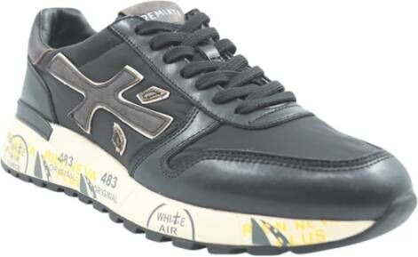 Premiata Zwarte Sneakers met Ergonomische Zool Black Heren