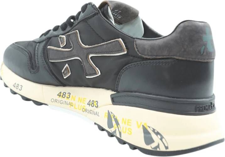 Premiata Zwarte Sneakers met Ergonomische Zool Black Heren