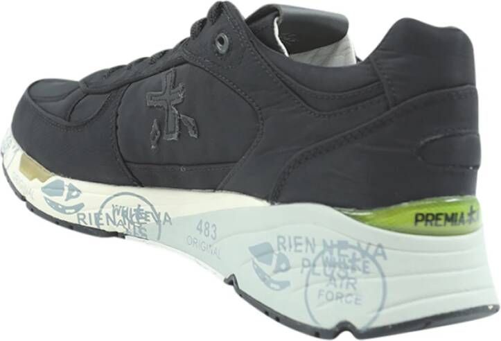 Premiata Zwarte Sneakers met Ergonomische Zool Black Heren