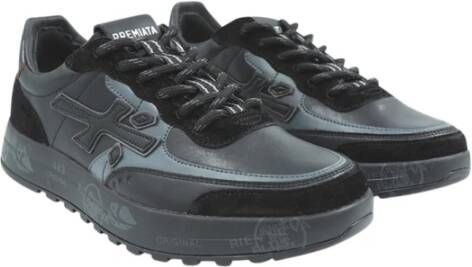 Premiata Zwarte Sneakers met Ergonomische Zool Black Heren