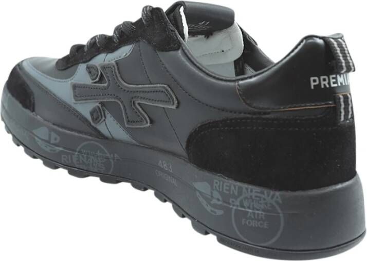 Premiata Zwarte Sneakers met Ergonomische Zool Black Heren