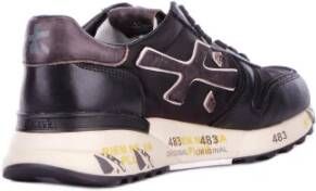 Premiata Zwarte Sneakers met Zijlogo Black Heren