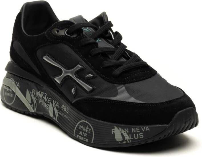 Premiata Zwarte Sneakers Moerun Black Heren