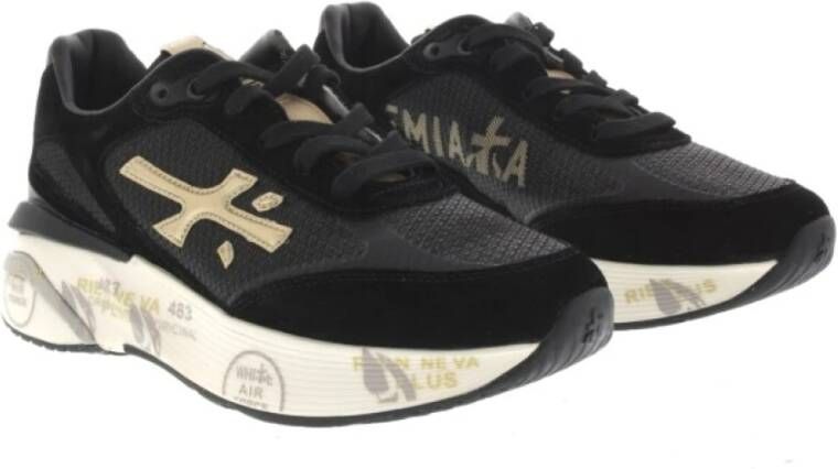 Premiata Zwarte Sneakers Moerund Black Dames