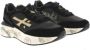 PREMIATA Lage Sneakers Dames Moerun-d Maat: 35 Materiaal: Suède Kleur: Zwart - Thumbnail 4