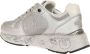 Premiata Zwarte Technische Stof Sneakers Gray Dames - Thumbnail 2