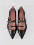 Pretty Ballerinas Elegante Clementine Schoenen met Verstelbare Bandjes Black Dames - Thumbnail 4