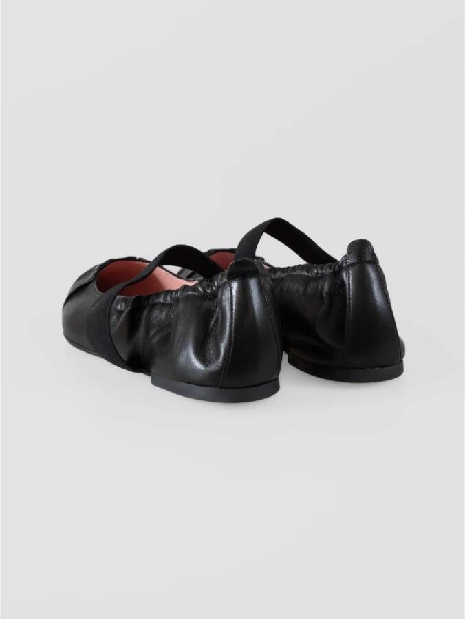 Pretty Ballerinas Elegante Veterschoenen Black Dames