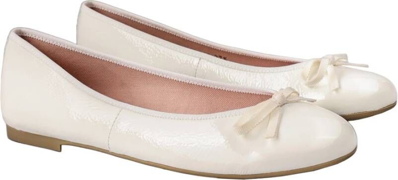 Pretty Ballerinas Glanzende Ballerinas White Dames