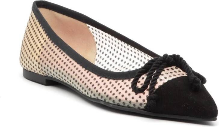 Pretty Ballerinas Transparante Polka Dot Ballerina Schoenen Beige Dames