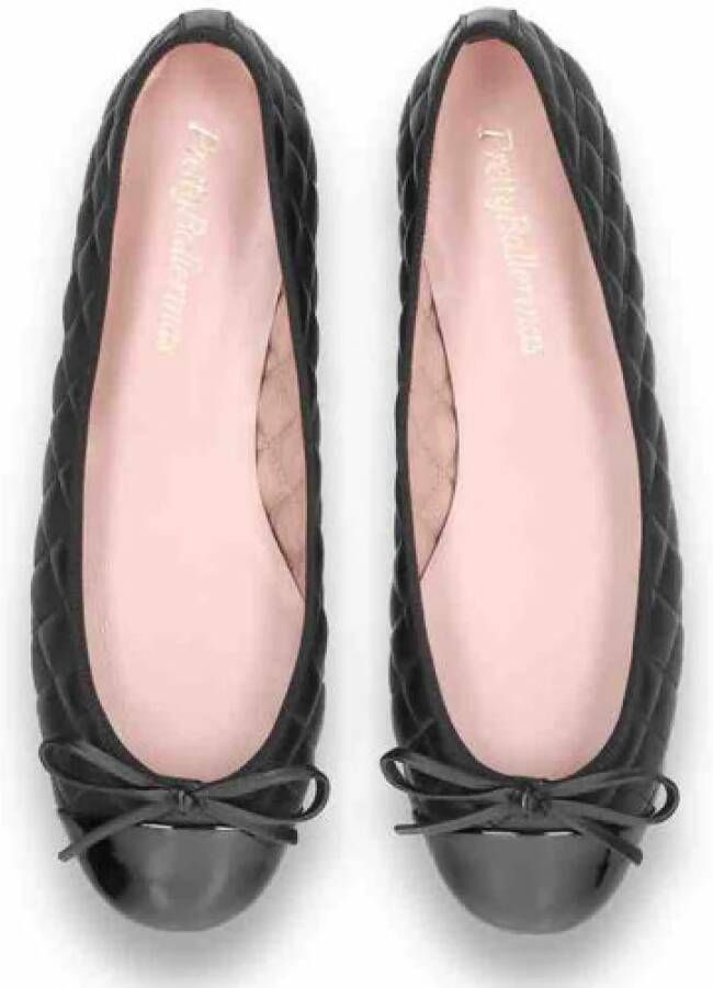 Pretty Ballerinas Tweed Rosario Ballerina Schoenen Black Dames