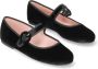 Pretty Ballerinas Zwarte Ballerina's met Verstelbare Band Black Dames - Thumbnail 2