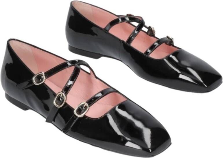 Pretty Ballerinas Zwarte lakleren pumps Black Dames