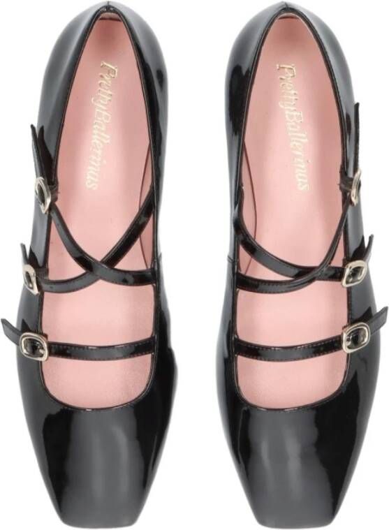 Pretty Ballerinas Zwarte lakleren pumps Black Dames