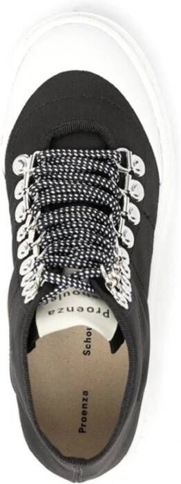 Proenza Schouler Chunky-Sole High-Top Sneakers Black Dames