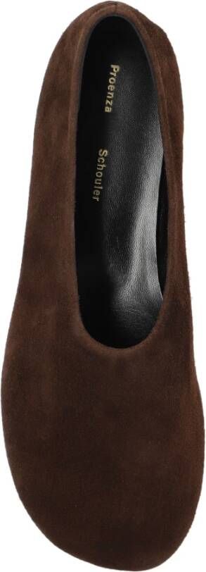 Proenza Schouler Handschoen Ballet Flats Brown Dames