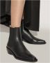 Proenza Schouler Leren enkellaarzen Black Dames - Thumbnail 2