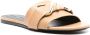 Proenza Schouler Monogram Slide Sandalen Beige Dames - Thumbnail 2