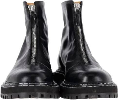 Proenza Schouler Pre-owned Leather boots Black Dames