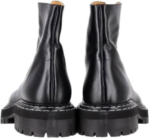 Proenza Schouler Pre-owned Leather boots Black Dames