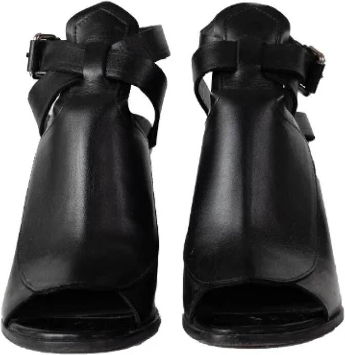 Proenza Schouler Pre-owned Leather sandals Black Dames