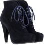 Proenza Schouler Pre-owned Suede boots Blue Dames - Thumbnail 2