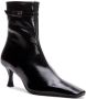 Proenza Schouler Stiletto Stijl Zwarte Enkellaarzen Black Dames - Thumbnail 2