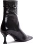 Proenza Schouler Stiletto Stijl Zwarte Enkellaarzen Black Dames - Thumbnail 3