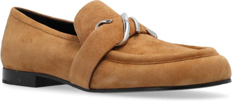 Proenza Schouler Suède 'loafers' schoenen Brown Dames