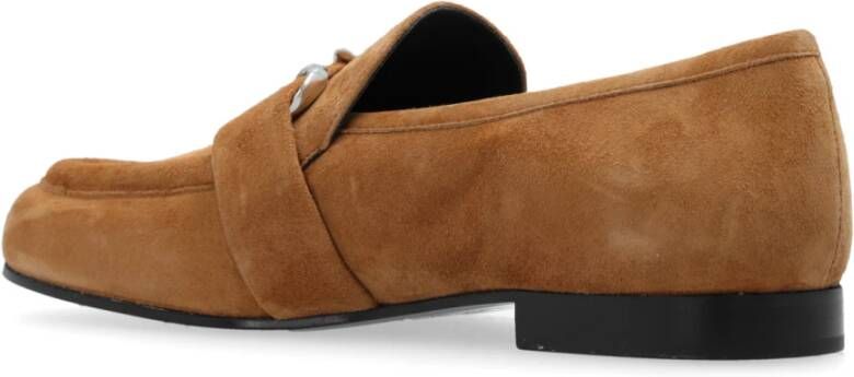 Proenza Schouler Suède 'loafers' schoenen Brown Dames