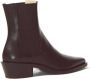 Proenza Schouler Zwarte leren Chelsea enkellaarzen Black Dames - Thumbnail 3