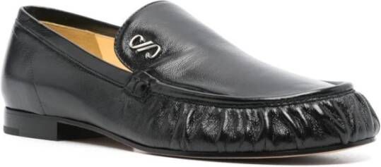 Proenza Schouler Zwarte leren Park Loafers Black Dames